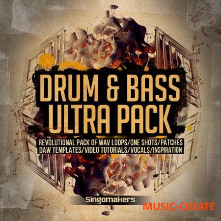Singomakers - Drum and Bass Ultra Pack (MULTiFORMAT) - сэмплы Drum and Bass