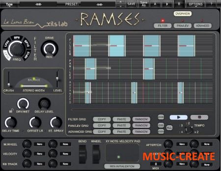 XILS-lab - R.A.M.S.E.S. v1.0.1 WiN/Mac - мульти-эффект плагин