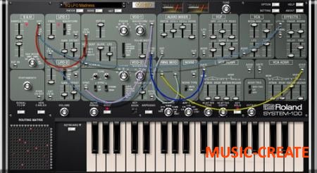 Roland -SYSTEM-100 PLUG-OUT v1.0.1 (Team R2R) - виртуальный синтезатор SYSTEM-100 Roland -SYSTEM-100 PLUG-OUT v1.0.1 (Team R2R) - виртуальный синтезатор SYSTEM-100