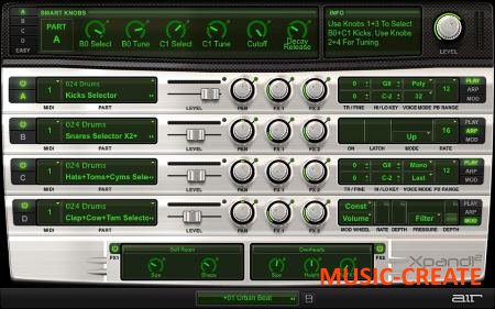 AIR Music Tech - Xpand!2 v2.2.7 WIN (Team AudioUTOPiA) - виртуальный инструмент