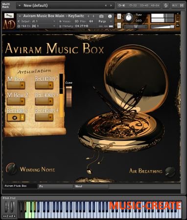  Aviram Dayan Production - Aviram Music Box 1.0 (KONTAKT) - библиотека звуков различных инструментов