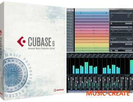  Steinberg - Cubase Artist v6.5.5 x32 x64 Win - виртуальная студия