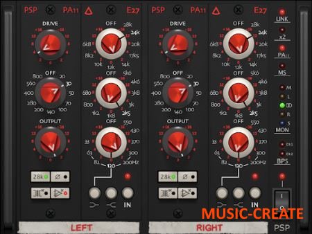 PSPaudioware - PSP E27 v1.0.0 (Team R2R) - эквалайзер