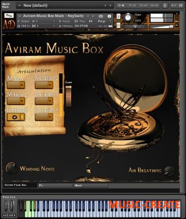 Aviram Dayan Production - Aviram Music Box 1.0 (KONTAKT) - библиотека звуков различных инструментов Aviram Dayan Production - Aviram Music Box 1.0 (KONTAKT) - библиотека звуков различных инструментов