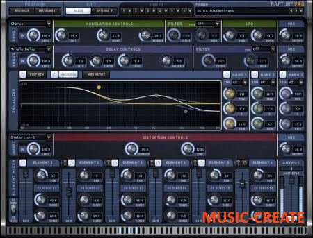 Cakewalk - Rapture Pro 2.0.4.25 WiN (Team R2R) - синтезатор