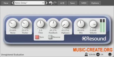 Loomer - Resound v1.7.3 WIN LINUX OSX (Team R2R) - эффект дэлей