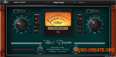 Nomad Factory - Bus Driver v1.0.2 WIN OSX (Team R2R) - плагин оптический компрессор