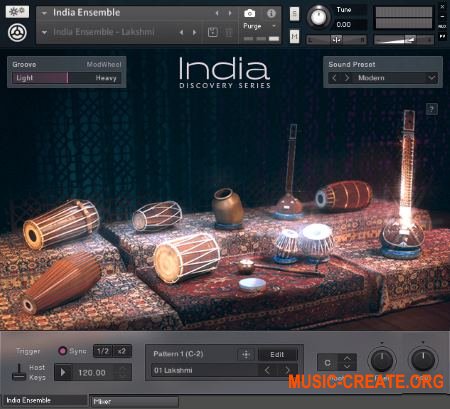 Native Instruments - Discovery Series India (KONTAKT) - библиотека индийских инструментов