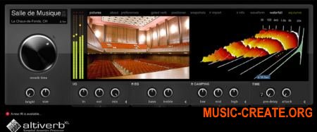 Audioease - Altiverb 7 XL v7.2.6 WIN (Team AudioUTOPiA) - плагин ревербератор