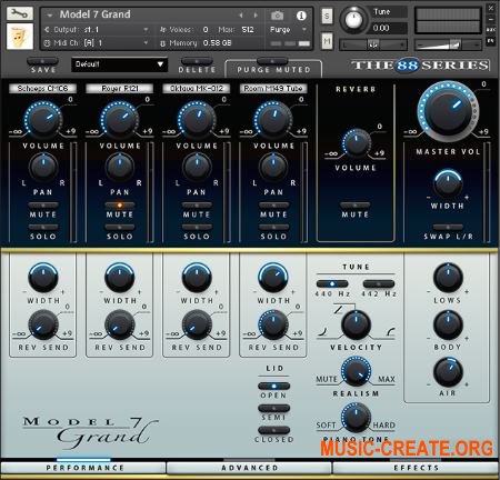 Chocolate Audio - The 88 Series - Model 7 Grand (KONTAKT) - библиотека пианино Yamaha C7 Chocolate Audio - The 88 Series - Model 7 Grand (KONTAKT) - библиотека пианино Yamaha C7
