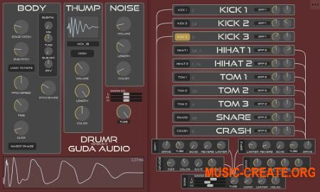 Guda Audio - DrumR v1.2 WIN OSX (Team R2R) - драм-машина Guda Audio - DrumR v1.2 WIN OSX (Team R2R) - драм-машина
