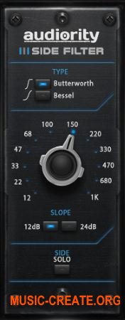 Audiority - SideFilter v1.1 WiN OSX (Team R2R) - плагин фильтр