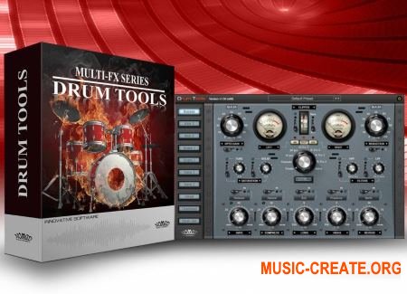 Nomad Factory - DrumTools v1.0.0 WiNOSX (Team R2R) - плагин мульти-FX