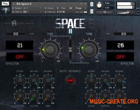 Rigid Audio - SPACE II (KONTAKT) - библиотека звуковых эффектов