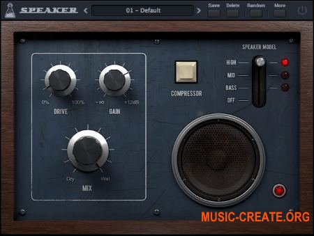 AudioThing - Speaker v1.0.0 WiN OSX (Team R2R) - овердрайв эффект AudioThing - Speaker v1.0.0 WiN OSX (Team R2R) - овердрайв эффект