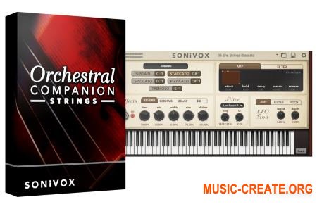 SONiVOX - Orchestral Companion Strings v1.4 (Team R2R) - виртуальный инструмент оркестровых струнных инструментов SONiVOX - Orchestral Companion Strings v1.4 (Team R2R) - виртуальный инструмент оркестровых струнных инструментов