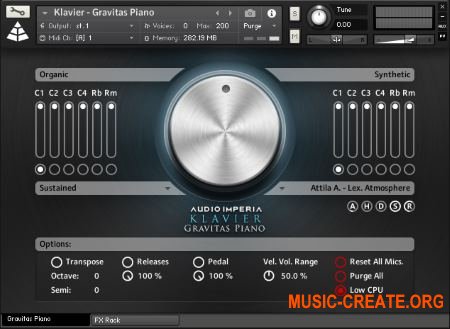 Audio Imperia - Klavier - Gravitas Piano (KONTAKT) - библиотека звуков фортепиано Audio Imperia - Klavier - Gravitas Piano (KONTAKT) - библиотека звуков фортепиано