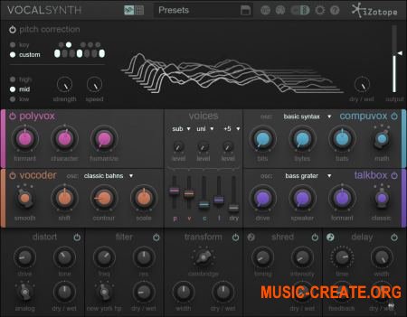 iZotope - VocalSynth v1.00 (Team R2R) - вокальный эффект плагин iZotope - VocalSynth v1.00 (Team R2R) - вокальный эффект плагин