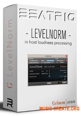 GrimmAudio - BeatRig LevelNorm v1.5 CE (Team V.R) - нормализатор уровня громкости GrimmAudio - BeatRig LevelNorm v1.5 CE (Team V.R) - нормализатор уровня громкости