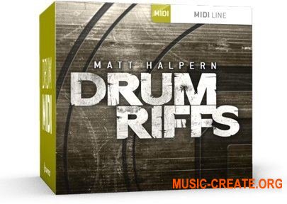 Toontrack - Drum Riffs WiN (MiDi) - для EZdrummer, Superior Drummer
