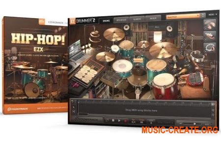 ToonTrack - Hip-Hop! EZX WiN EXPANSiON для EZdrummer 2