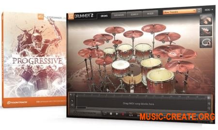 ToonTrack - Progressive EZX WiN EXPANSiON - для EZdrummer 2
