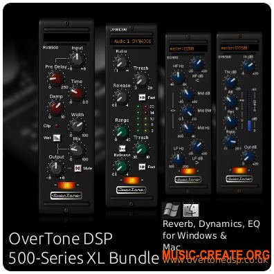 OverTone - DSP 500 Series XL Bundle v2.3.2 WiN/OSX (Team R2R) - сборка плагинов