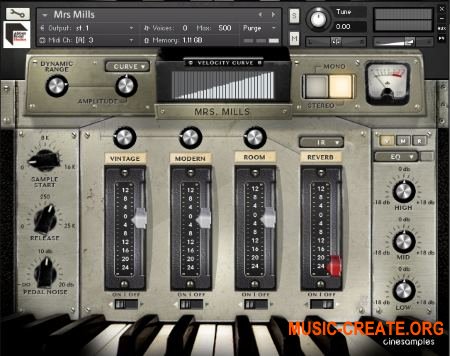 Cinesamples - Abbey Road Classic Upright Pianos (KONTAKT) - интерфейс библиотека фортепиано Cinesamples - Abbey Road Classic Upright Pianos (KONTAKT) - интерфейс библиотека фортепиано