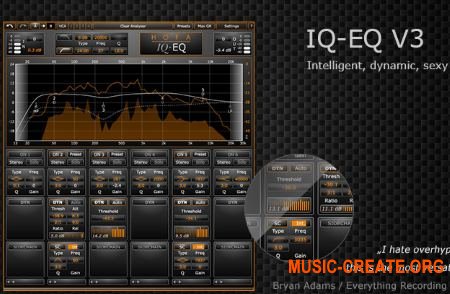 HOFA-Plugins - IQ-EQ v3.7.15 VST2 VST3 (Team iND) - плагин эквалайзер