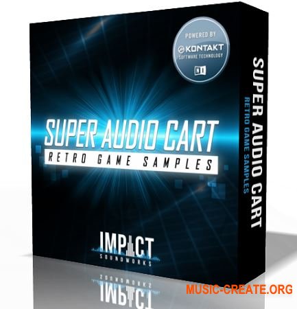 Impact Soundworks - Super Audio Cart (KONTAKT) - сэмплы ретро видео игр Impact Soundworks - Super Audio Cart (KONTAKT) - сэмплы ретро видео игр