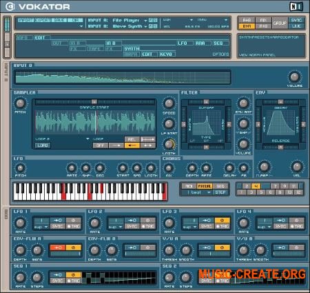 Native Instruments - Vokator v1.2.0 INTERNAL (Team R2R) - эффект вокодер Native Instruments - Vokator v1.2.0 INTERNAL (Team R2R) - эффект вокодер