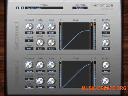Venomode - Complexer v1.0.0 WiN, v1.0.1 OSX (Team R2R) - плагин компрессор Venomode - Complexer v1.0.0 WiN, v1.0.1 OSX (Team R2R) - плагин компрессор