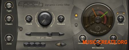 Cerberus Audio - Epoch Dynamic Comb Filter v1.0.2 RETAIL (HY2ROG3N) - компрессор Cerberus Audio - Epoch Dynamic Comb Filter v1.0.2 RETAIL (HY2ROG3N) - компрессор