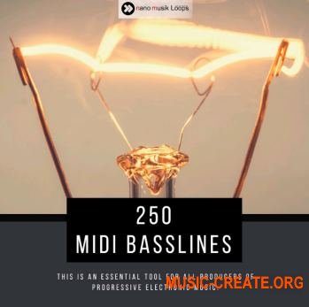 Nano Musik Loops - 250 MIDI Basslines (MiDi) Nano Musik Loops - 250 MIDI Basslines (MiDi)