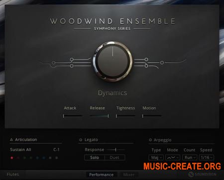 Native Instruments - Symphony Essentials Woodwind Ensemble v1.3.0 (KONTAKT DVDR) - библиотека оркестровых духовых инструментов