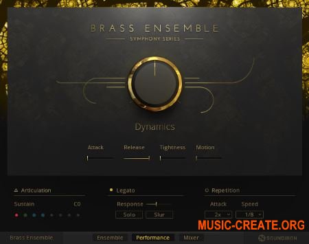 Native Instruments - Symphony Essentials Brass Solo (KONTAKT) - библиотека оркестровых медных инструментов