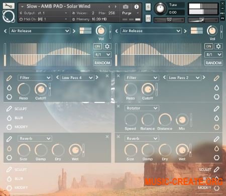 FrozenPlain - Slow (KONTAKT) - библиотека ambient падов, саундскейпов