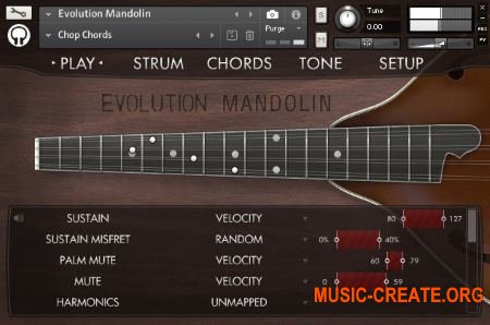 Orange Tree Samples - Evolution Mandolin (KONTAKT) - библиотека мандолины