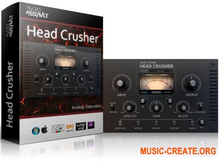 Audio Assault Head Crusher v1.6 WiN/OSX RETAiL (Team SYNTHiC4TE) - плагин сатуратор
