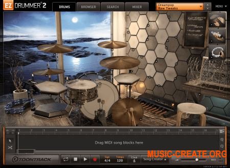 Toontrack - EZX2 Dream Pop v1.0.0 HYBRID (Team R2R) - для EZdrummer 2
