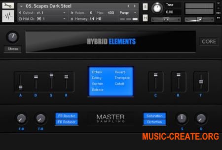 Master Sampling - Hybrid Elements CORE (KONTAKT) - библиотека гибридных звуков Master Sampling - Hybrid Elements CORE (KONTAKT) - библиотека гибридных звуков