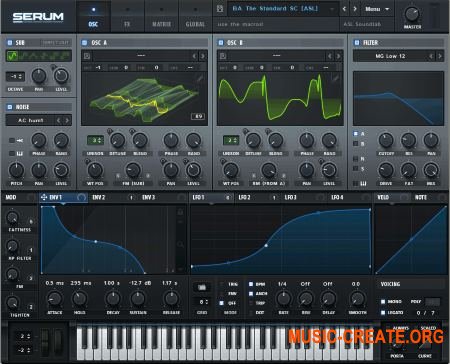 Xfer Records - Serum 1.11 b3 (FIXED) VSTi x86x64 (NO INSTALL) - синтезатор