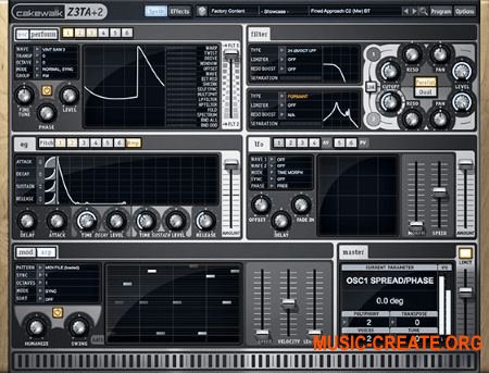 Cakewalk - Z3TA+ 2 v2.2.3.43  WiN / Mac OSX (Team R2R) - аналоговый синтезатор