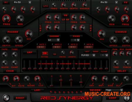 SonicXpansion - Red Synergy (KONTAKT) - виртуальный инструмент для Modern Hip Hop RnB, Pop SonicXpansion - Red Synergy (KONTAKT) - виртуальный инструмент для Modern Hip Hop RnB, Pop