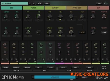 Inear Display - Ephemere v1.0 WiN/OSX RETAiL (Team SYNTHiC4TE) - перкуссионный синтезатор Inear Display - Ephemere v1.0 WiN/OSX RETAiL (Team SYNTHiC4TE) - перкуссионный синтезатор