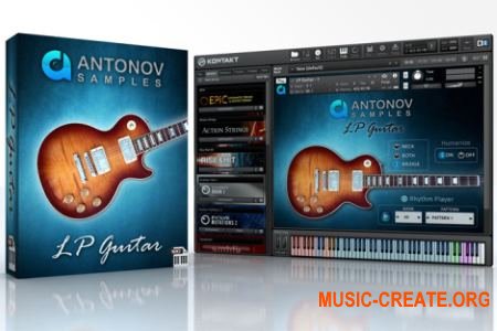 Antonov Samples LP Guitar (KONTAKT) - библиотека звуков электрогитары Antonov Samples LP Guitar (KONTAKT) - библиотека звуков электрогитары
