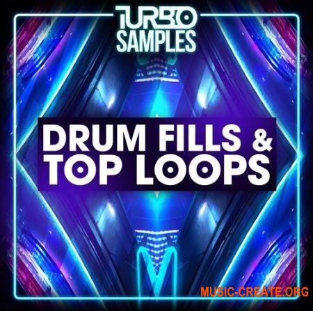 Turbo Samples Drum Fills and Top Loops (WAV) - сэмплы ударных