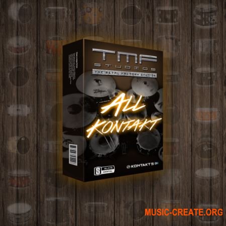 The Metal Factory Drums Bundle (KONTAKT) - библиотека звуков ударных