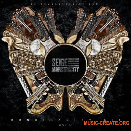 Seige Monstracity The Monstracity Kit Vol 3 (WAV) - сэмплы Hip Hop, Trap, Rap