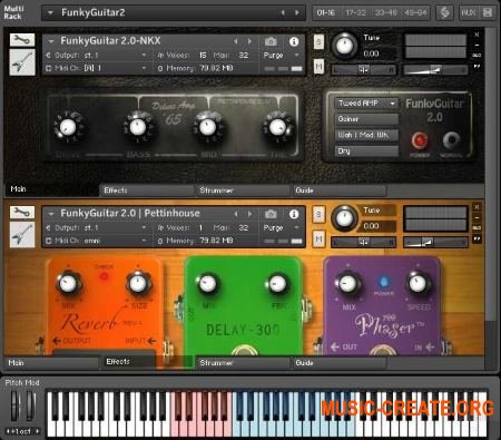 Pettinhouse FunkyGuitar 2.0 (KONTAKT) - библиотека звуков фанковой гитары Pettinhouse FunkyGuitar 2.0 (KONTAKT) - библиотека звуков фанковой гитары